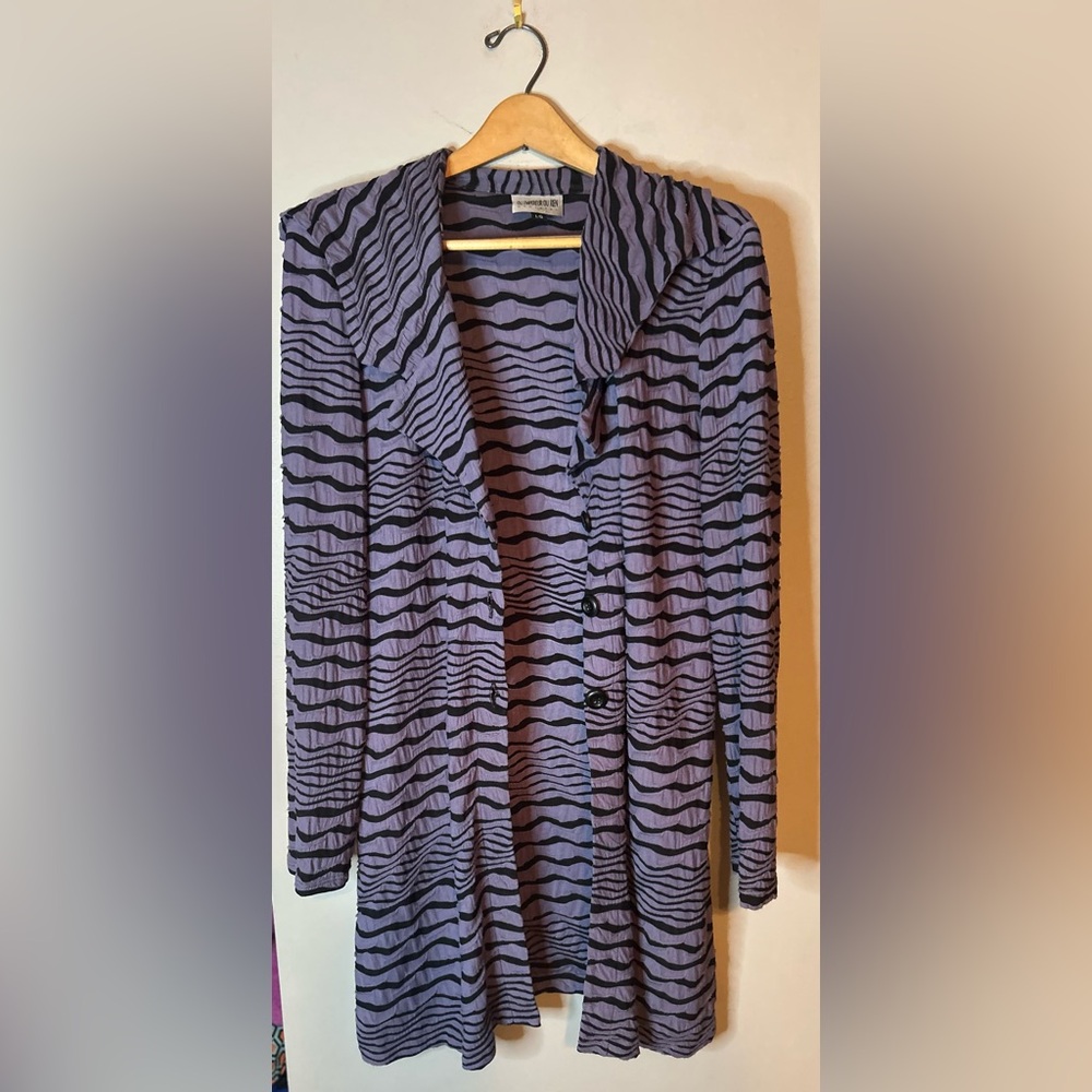 ✌️4 for $20✌️ Ou Empereur ou Rien long cardigan - Picture 12 of 13